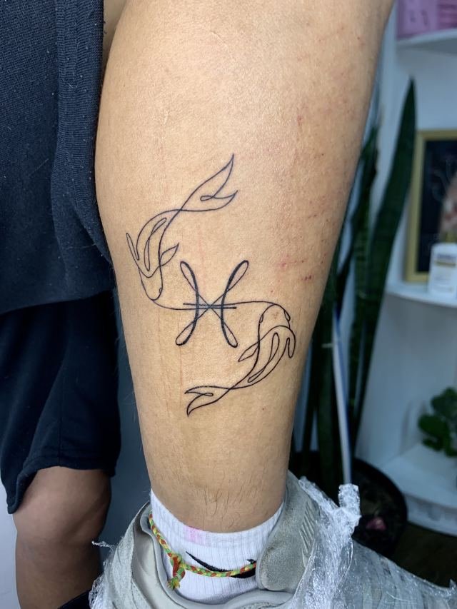 Tatuaje de Peces Koi